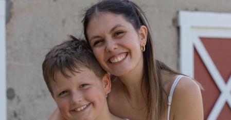 Au pair kramar värdbarnet